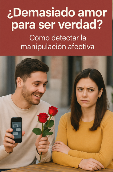 ¿Demasiado amor para ser verdad? Cómo detectar la manipulación afectiva (Love Bombing)