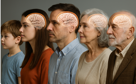 🧠 Las cinco etapas del cerebro humano según Cambridge