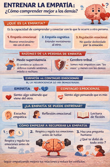 🧠Entrenar la empatía para comprender mejor a las demás personas